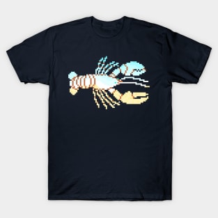 Modern Pixel Sea Lobster T-Shirt